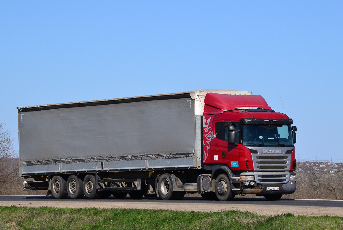 Татарстан, № Р 422 ВО 116 — Scania ('2009) G380