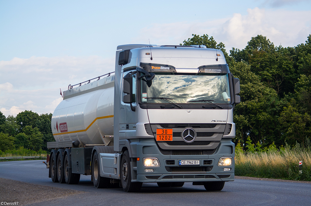 Черновицкая область, № СЕ 7962 ВІ — Mercedes-Benz Actros ('2009) 1848