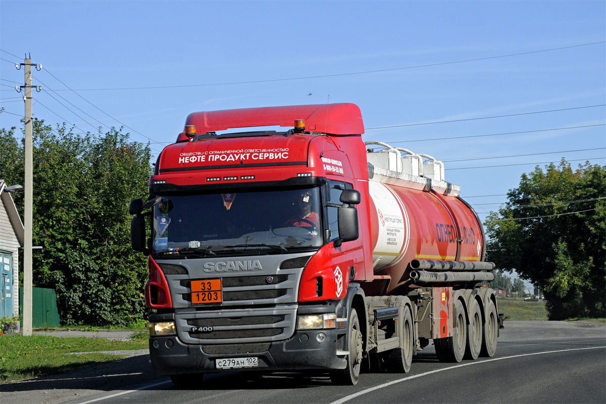 Башкортостан, № С 279 АН 102 — Scania ('2004) P400