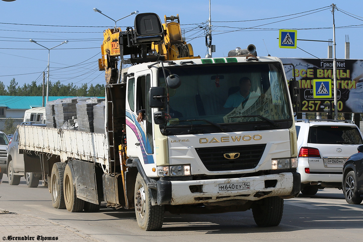 Саха (Якутия), № М 640 ЕУ 14 — Daewoo Novus