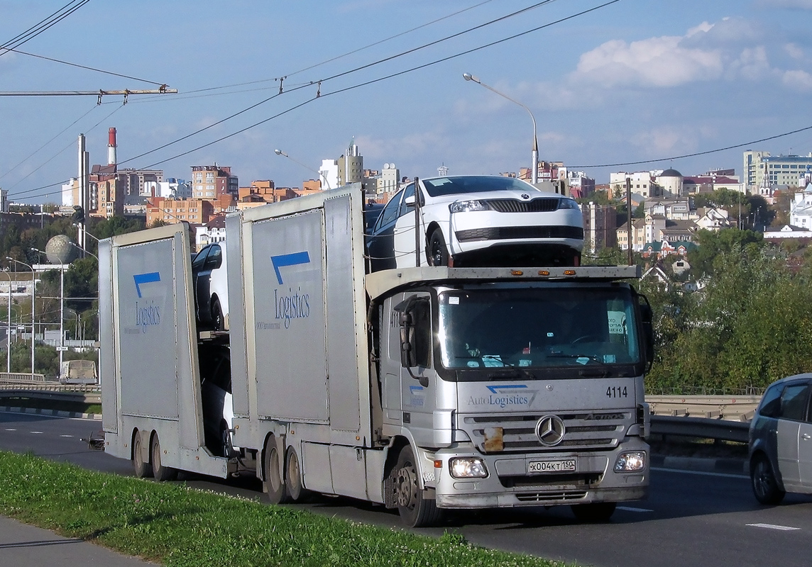 Московская область, № 4114 — Mercedes-Benz Actros ('2003) 1836