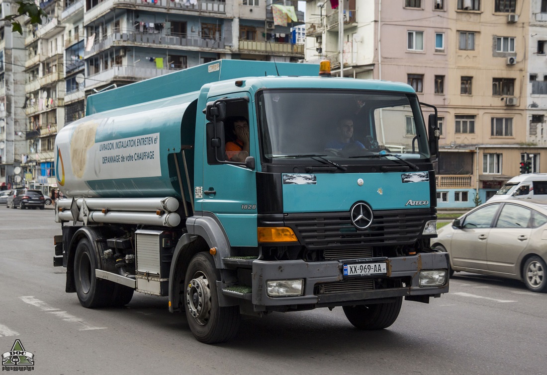 Грузия, № XX-969-AA — Mercedes-Benz Atego 1828