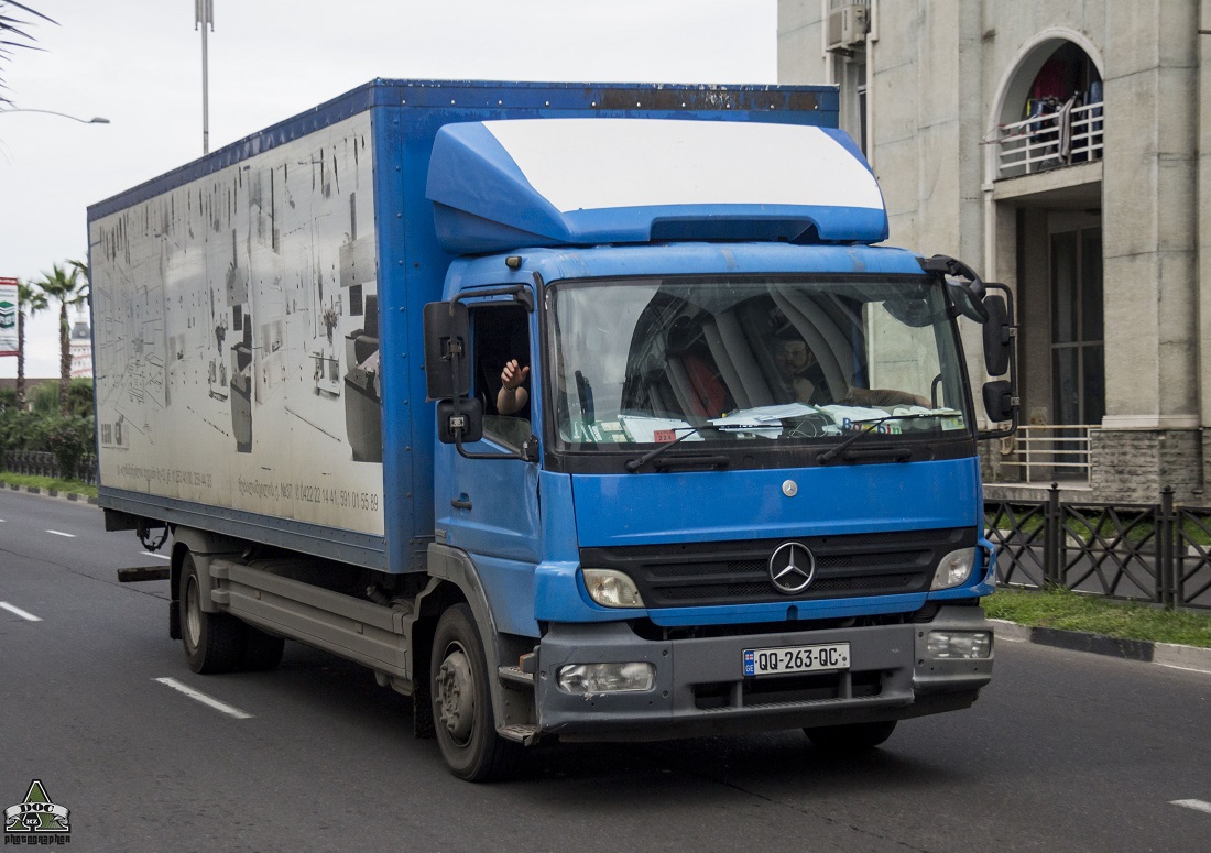 Грузия, № QQ-263-QC — Mercedes-Benz Atego (общ.м)