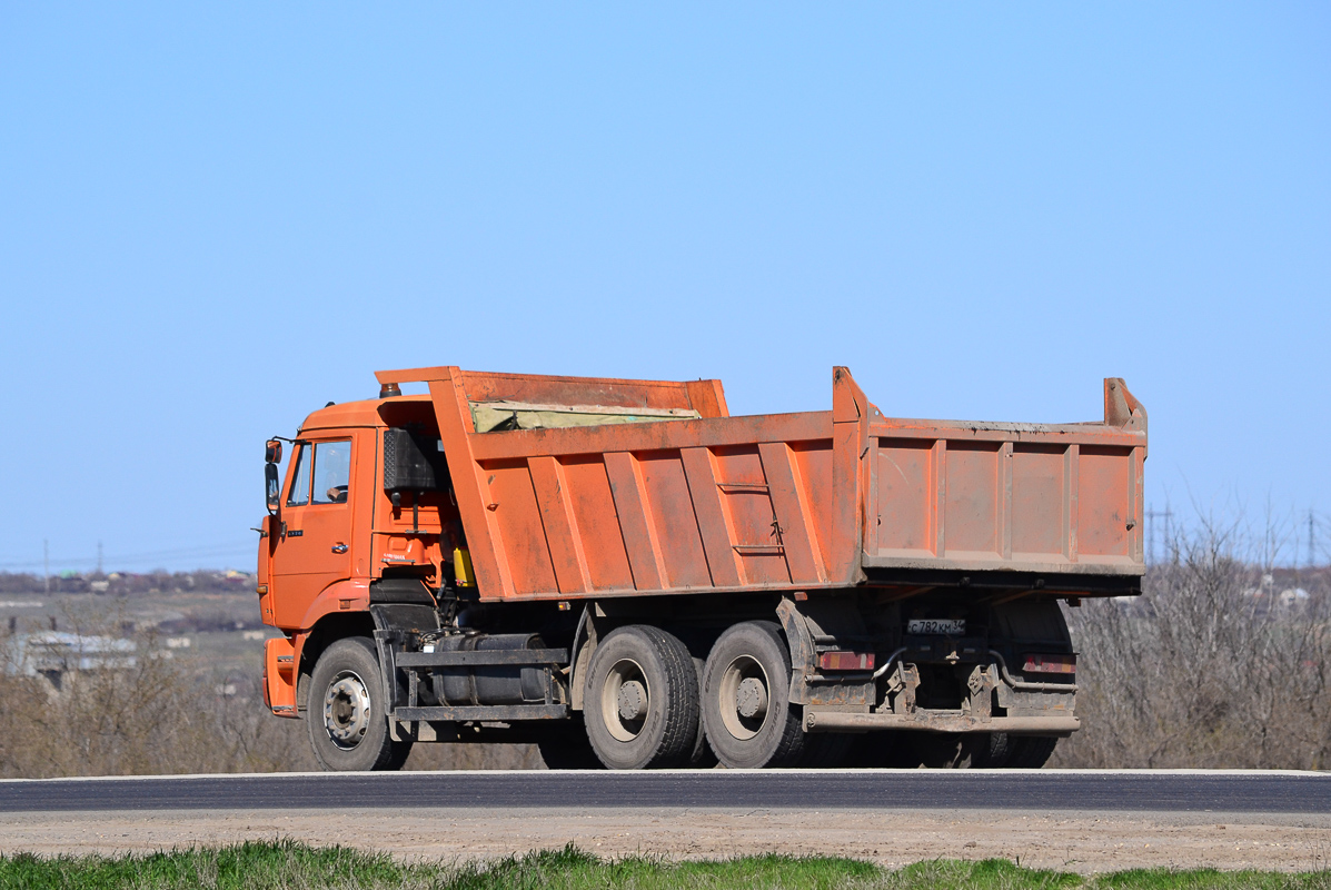 Волгоградская область, № С 782 КМ 34 — КамАЗ-6520 [652000]