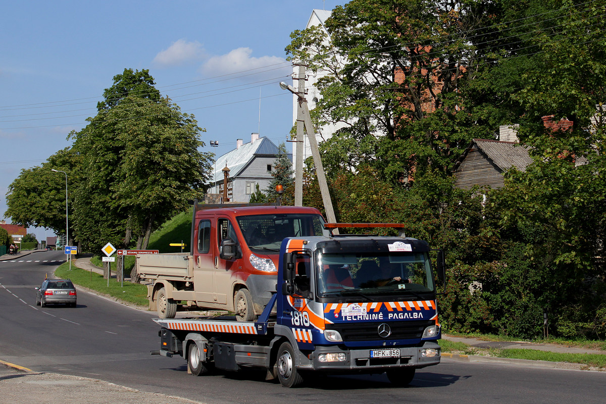 Литва, № HFK 856 — Mercedes-Benz Atego 818