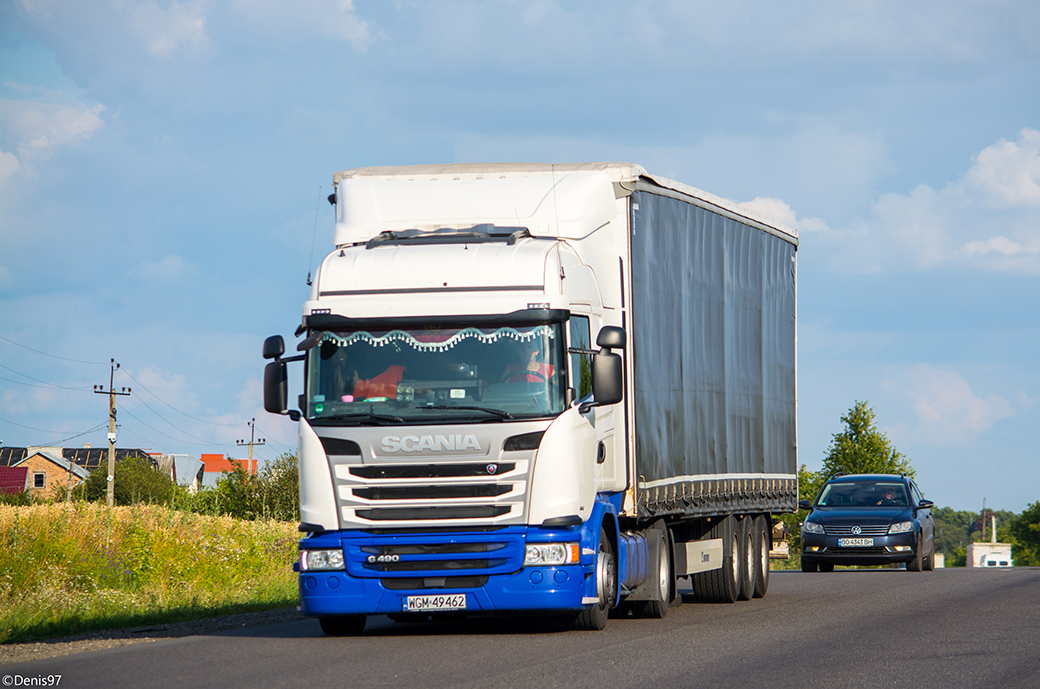 Польша, № WGM 49462 — Scania ('2013) G490