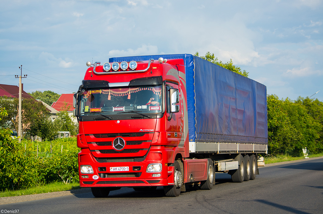 Брестская область, № АК 4700-1 — Mercedes-Benz Actros ('2009) 1844