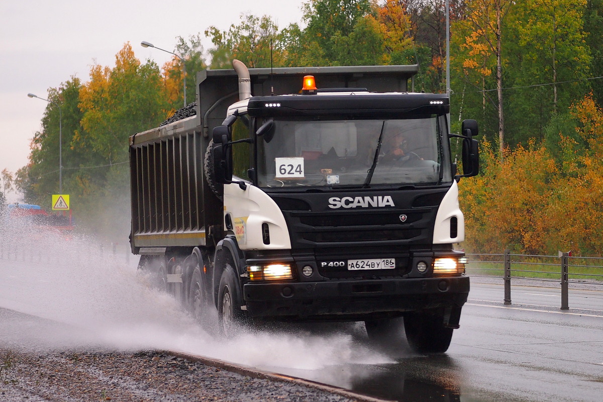 Ханты-Мансийский автоном.округ, № А 624 ВУ 186 — Scania ('2011) P400