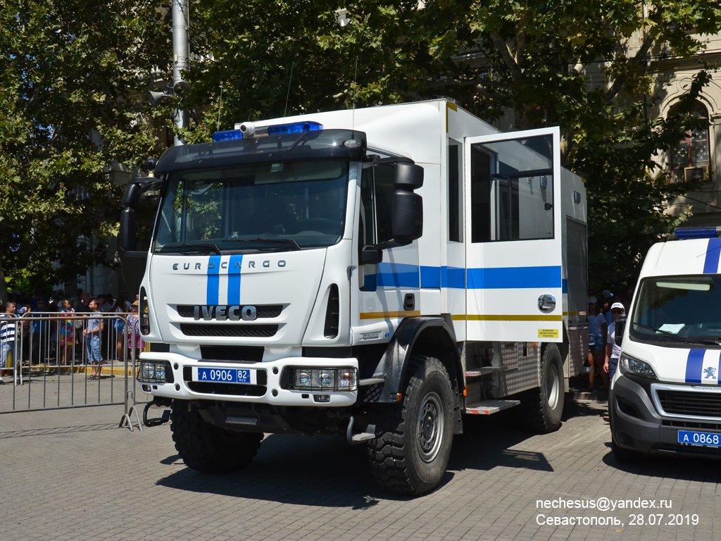 Крым, № А 0906 82 — IVECO-AMT EuroCargo ('2008)