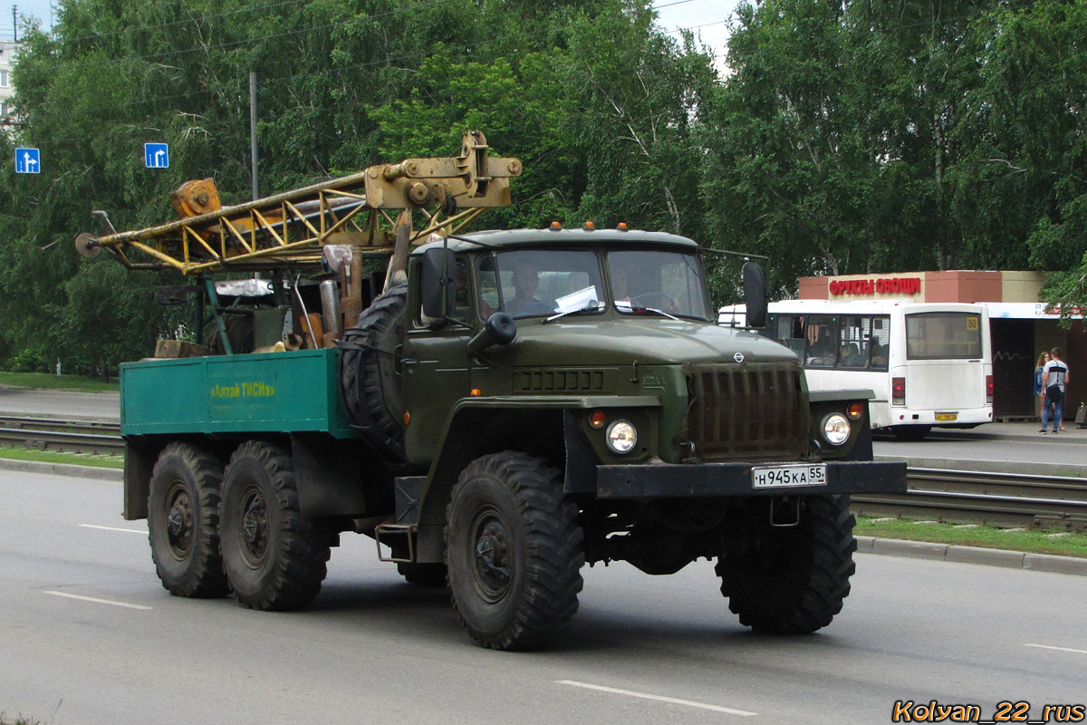 Алтайский край, № Н 945 КА 55 — Урал-4320-01