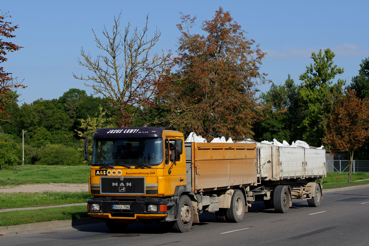 Литва, № BGU 704 — MAN F90 19.xxx (общая)