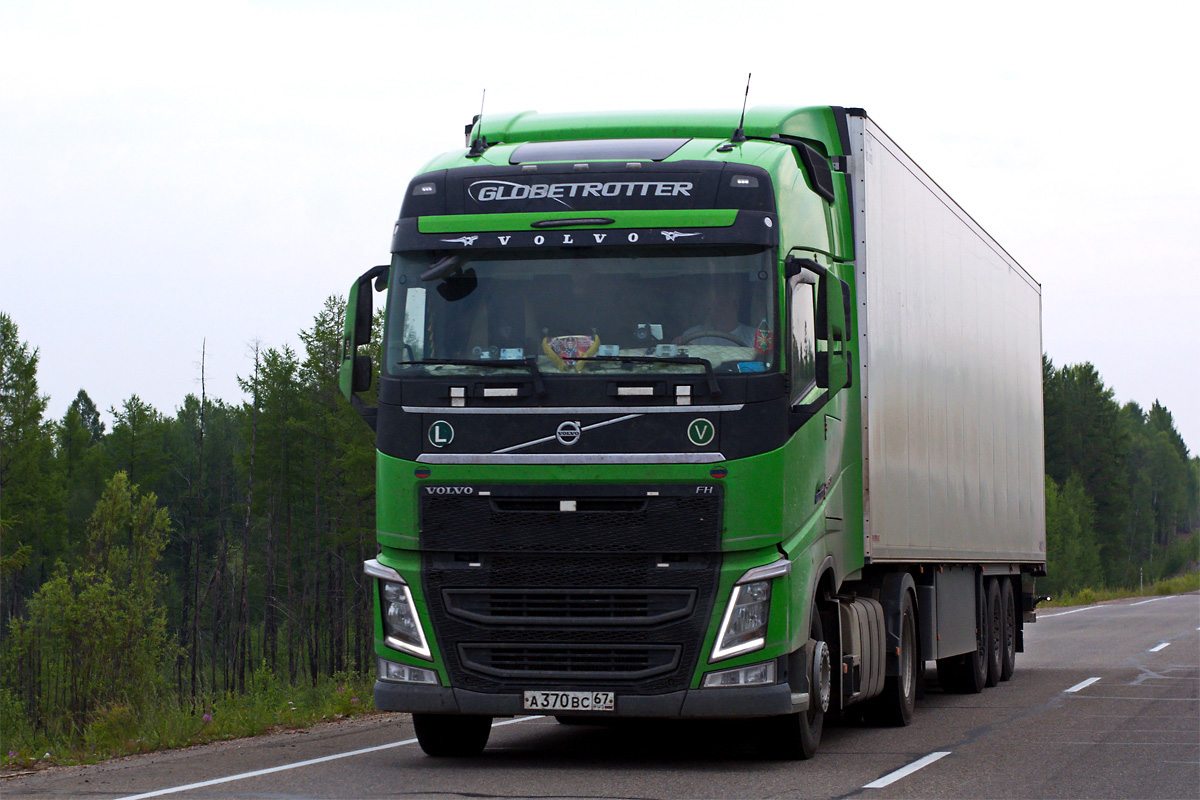 Смоленская область, № А 370 ВС 67 — Volvo ('2012) FH.460 [X9P]