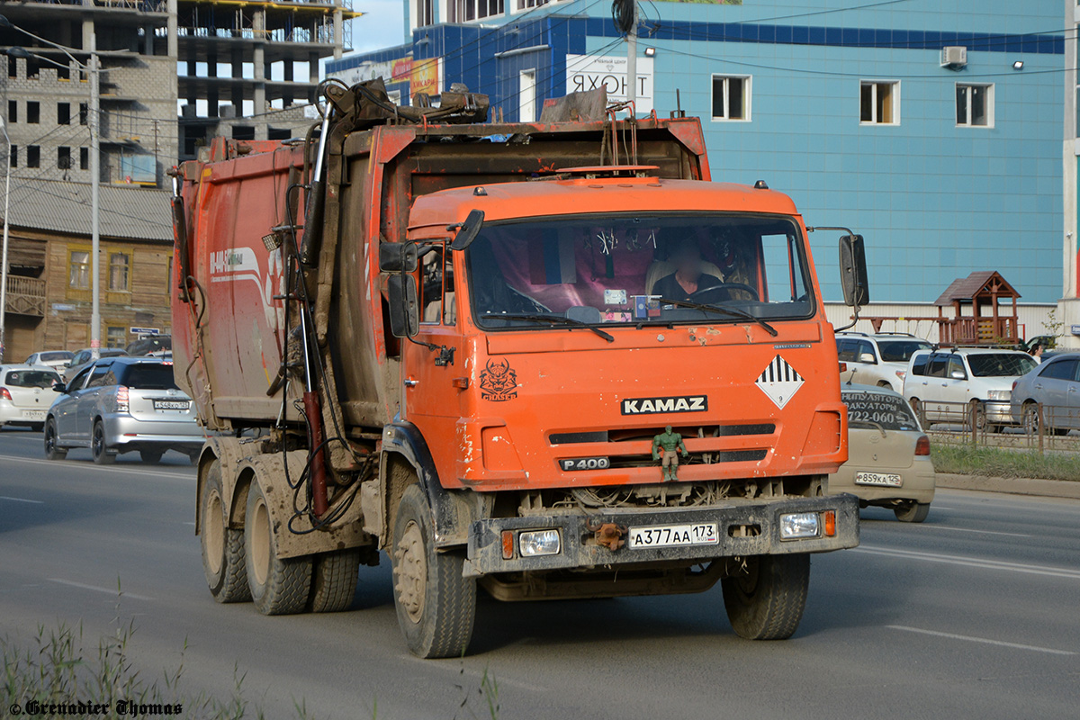 Саха (Якутия), № А 377 АА 173 — КамАЗ-65115-62