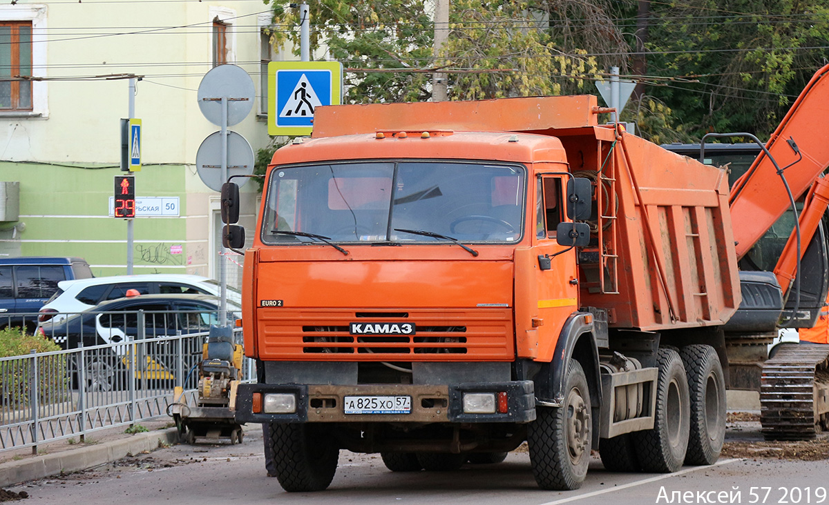 Орловская область, № А 825 ХО 57 — КамАЗ-65115 [651150]