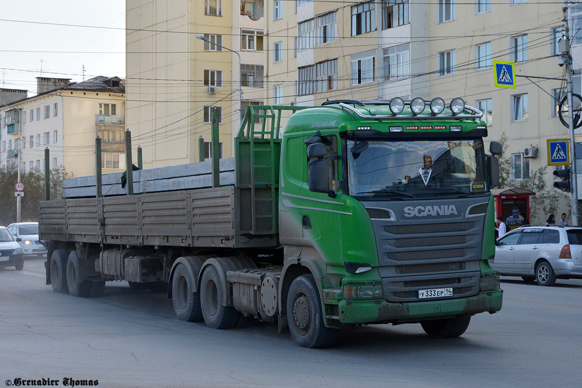 Саха (Якутия), № У 333 ЕР 14 — Scania ('2013) R500