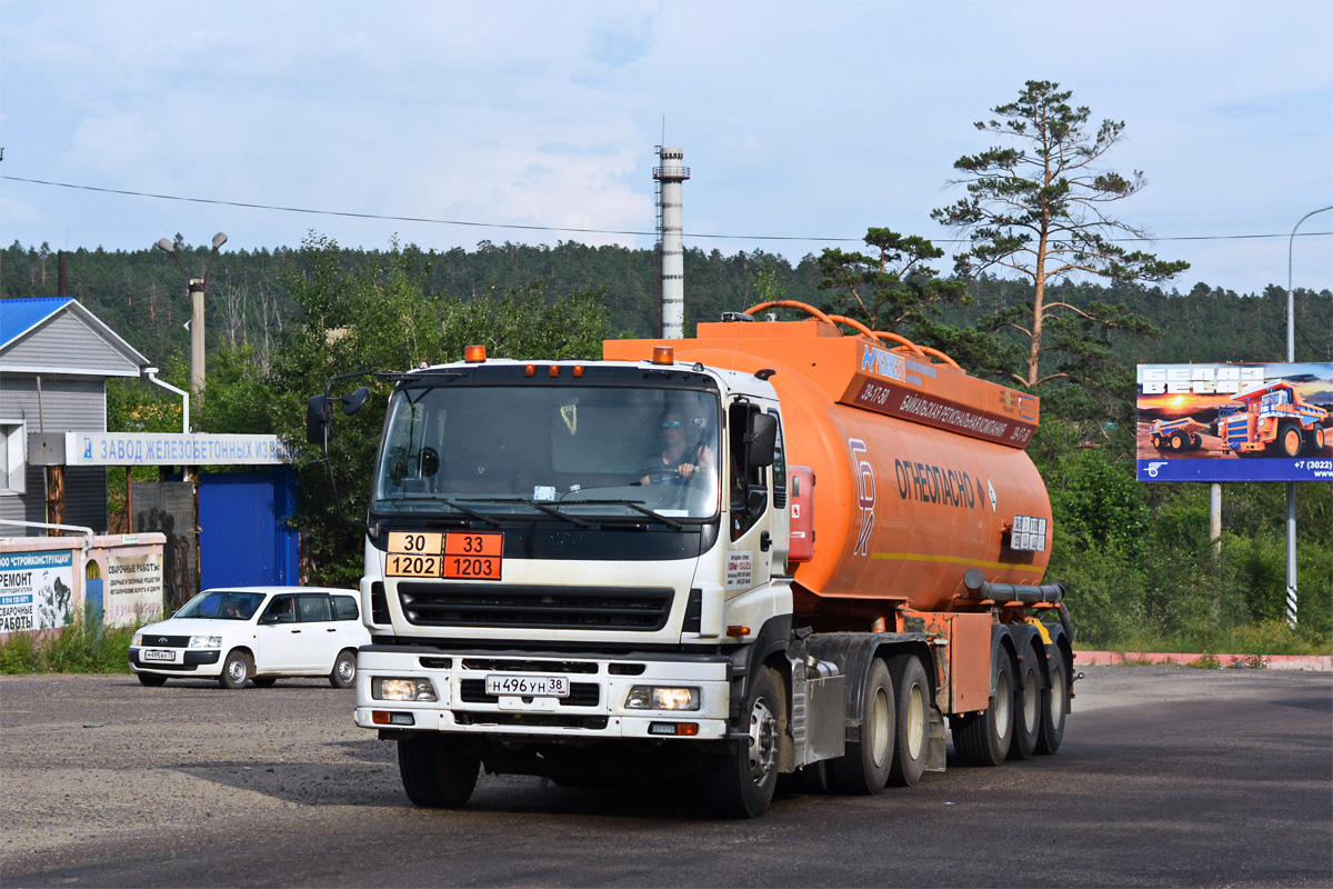 Иркутская область, № Н 496 УН 38 — Isuzu (общая модель)