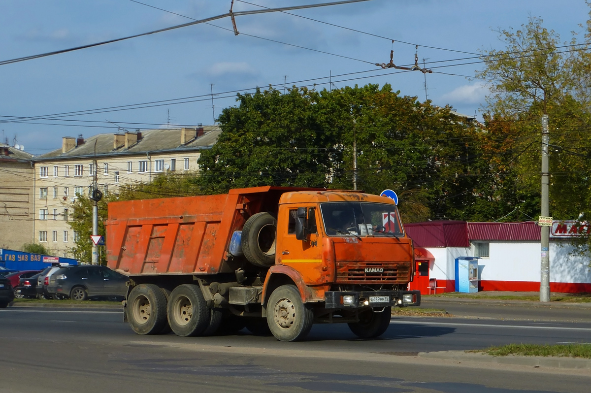 Калужская область, № А 439 ММ 95 — КамАЗ-65115-02 [65115C]