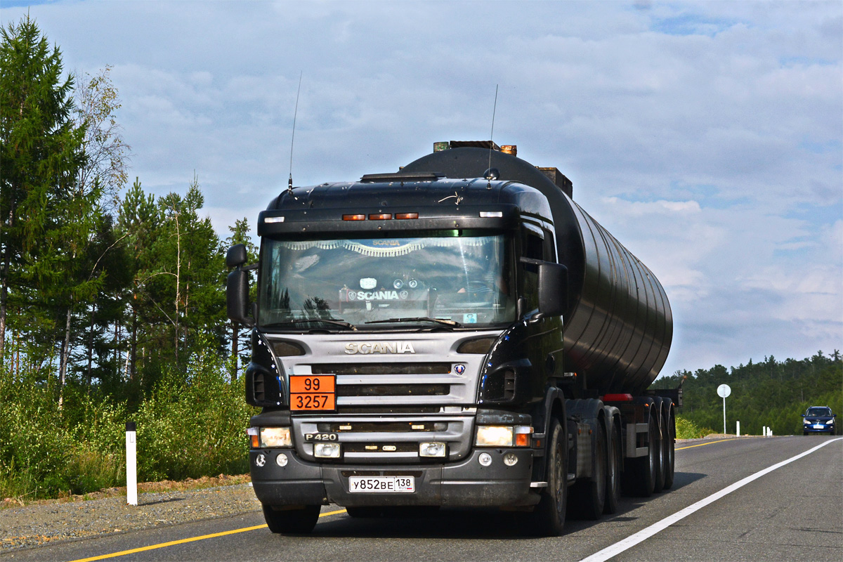 Иркутская область, № У 852 ВЕ 138 — Scania ('2004) P420