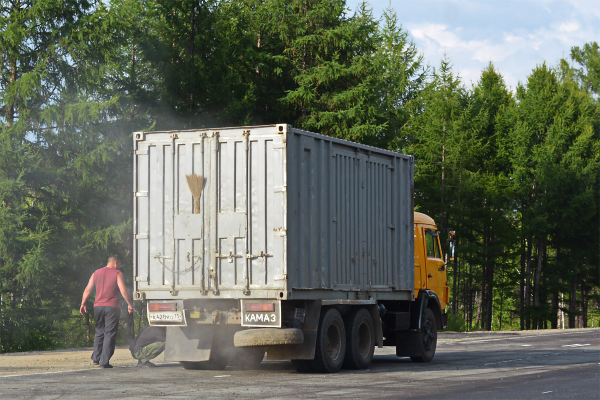 Забайкальский край, № А 428 КО 75 — КамАЗ-5320