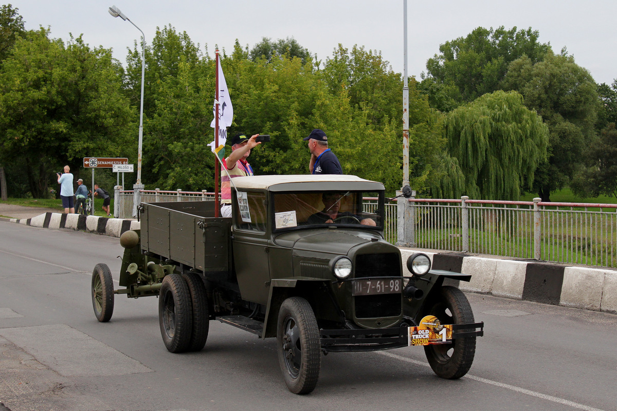 Литва, № Ш-7-61-98 — ГАЗ-ММ; Литва — Old Truck Show 2019