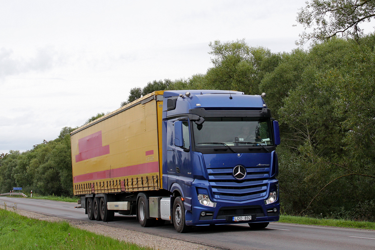 Литва, № LDO 892 — Mercedes-Benz Actros ('2011) 1842