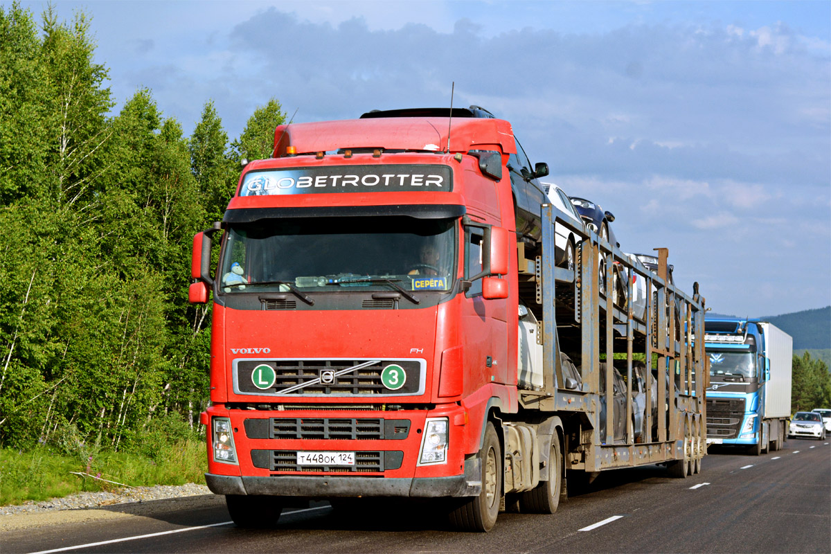 Красноярский край, № Т 448 ОК 124 — Volvo ('2002) FH12.440