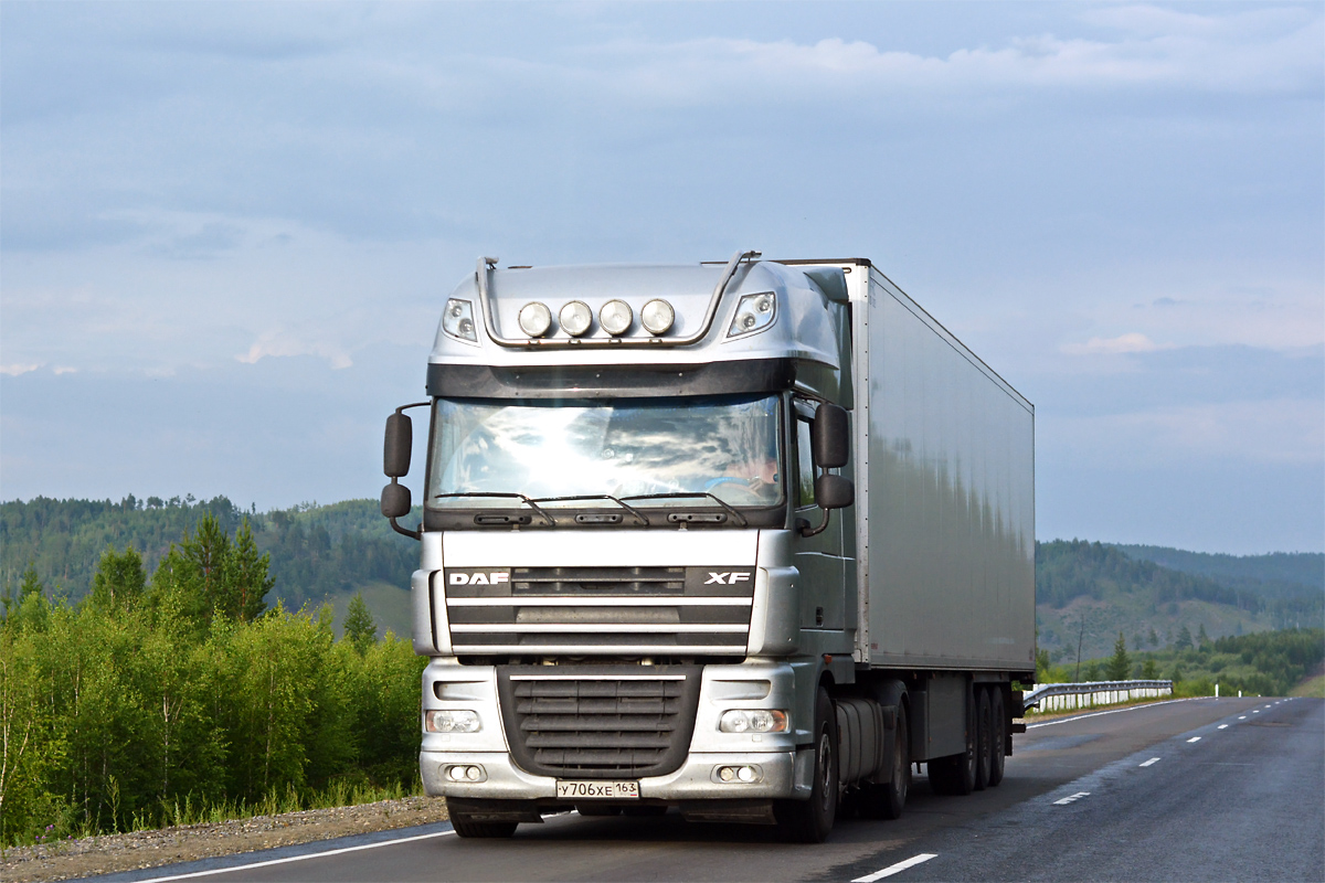 Самарская область, № У 706 ХЕ 163 — DAF XF105 FT