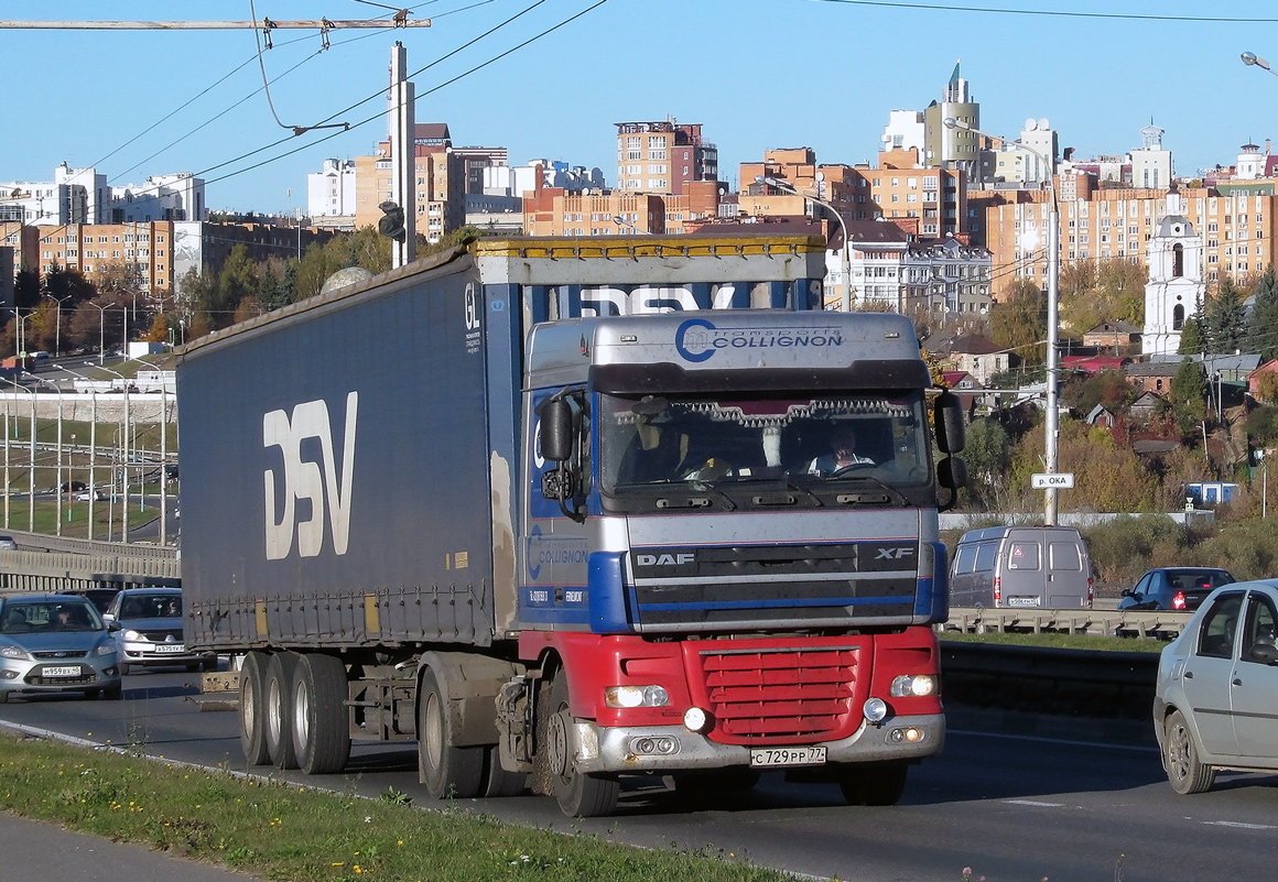 Москва, № С 729 РР 77 — DAF XF105 FT