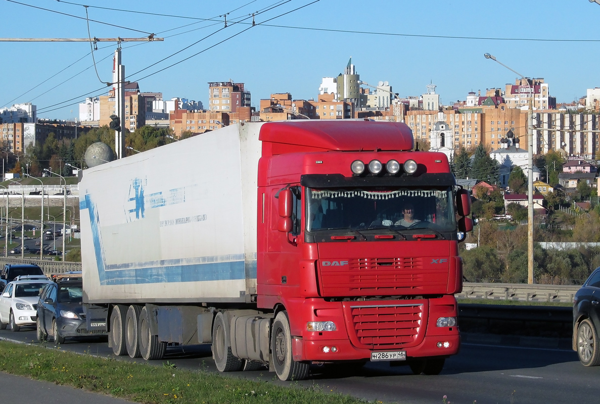 Курская область, № Н 286 УР 46 — DAF XF95 FT