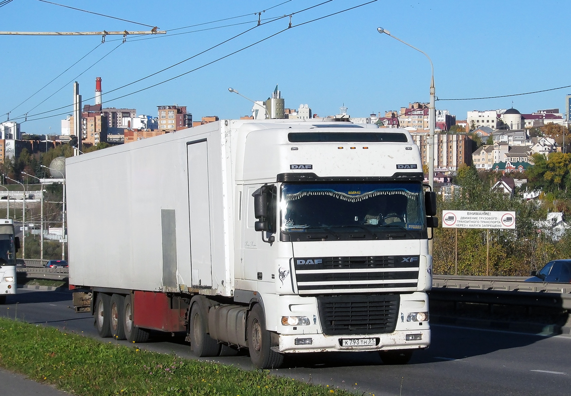 Белгородская область, № К 793 ТН 31 — DAF XF95 FT