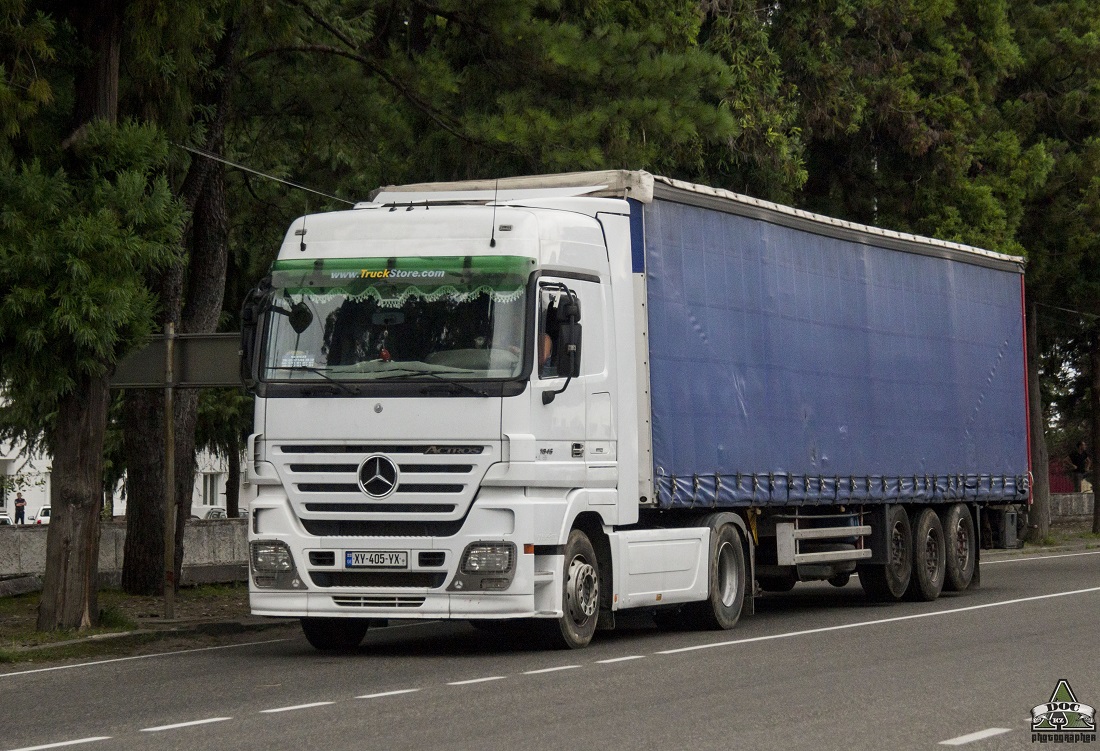 Грузия, № XY-405-YX — Mercedes-Benz Actros ('2003) 1846