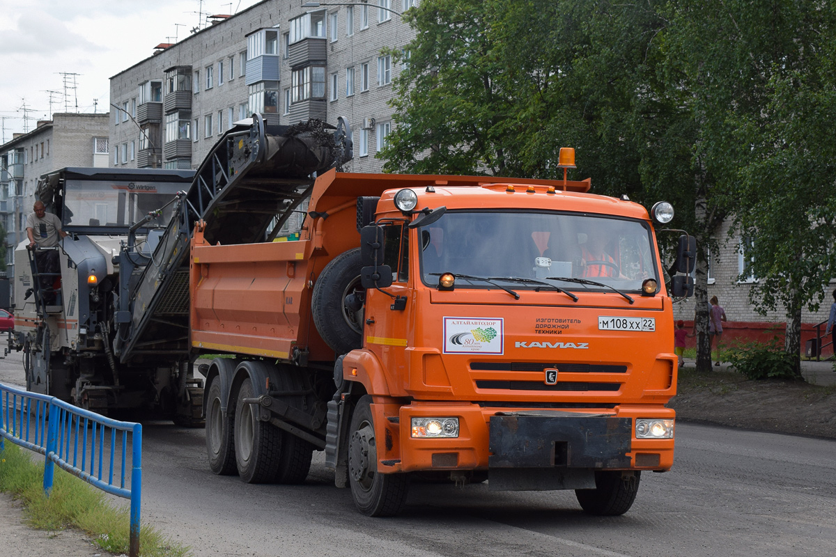 Алтайский край, № М 108 ХХ 22 — КамАЗ-65115-L4