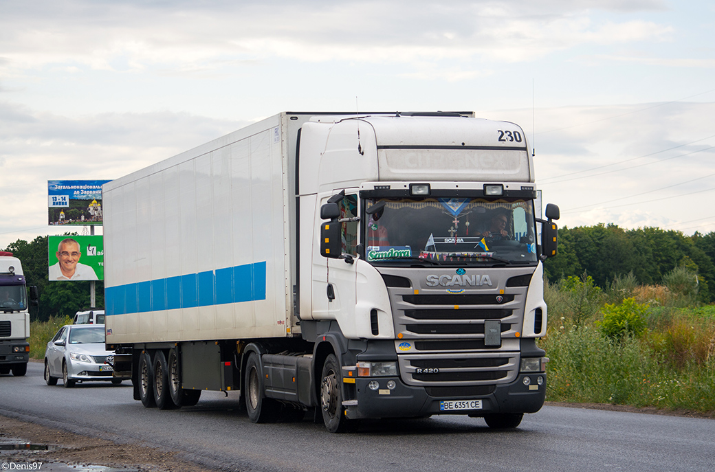 Николаевская область, № ВЕ 6351 СЕ — Scania ('2009) R420