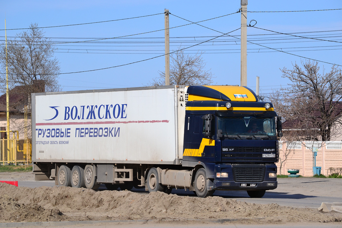 Волгоградская область, № Р 629 РТ 34 — DAF 95XF FT