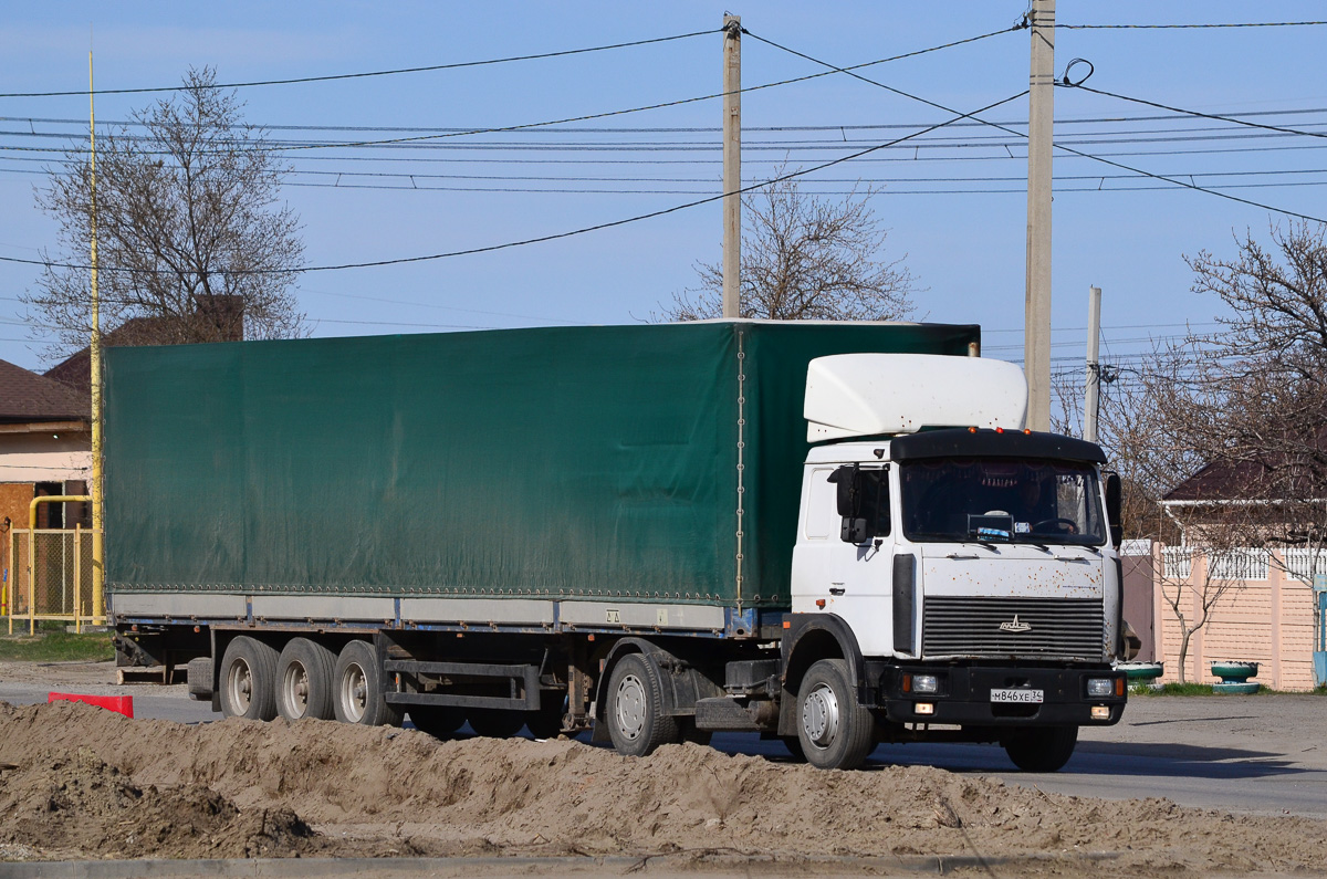 Волгоградская область, № М 846 ХЕ 34 — МАЗ-543203