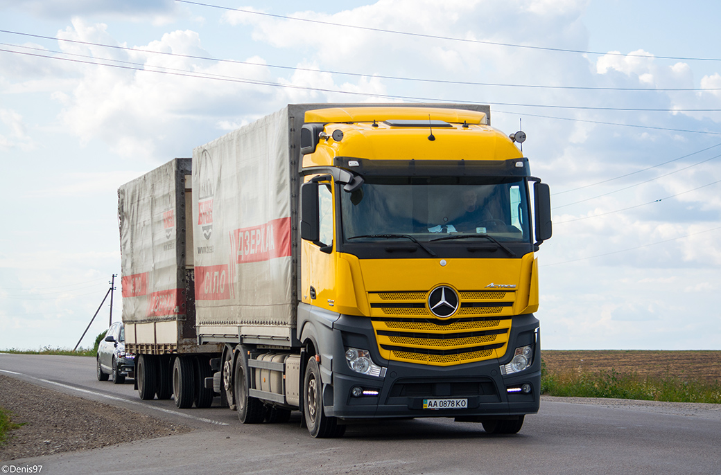 Киев, № АА 0878 КО — Mercedes-Benz Actros ('2011)