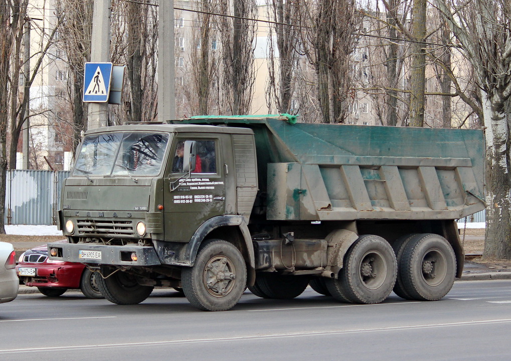 Одесская область, № ВН 6905 ЕА — КамАЗ-5410