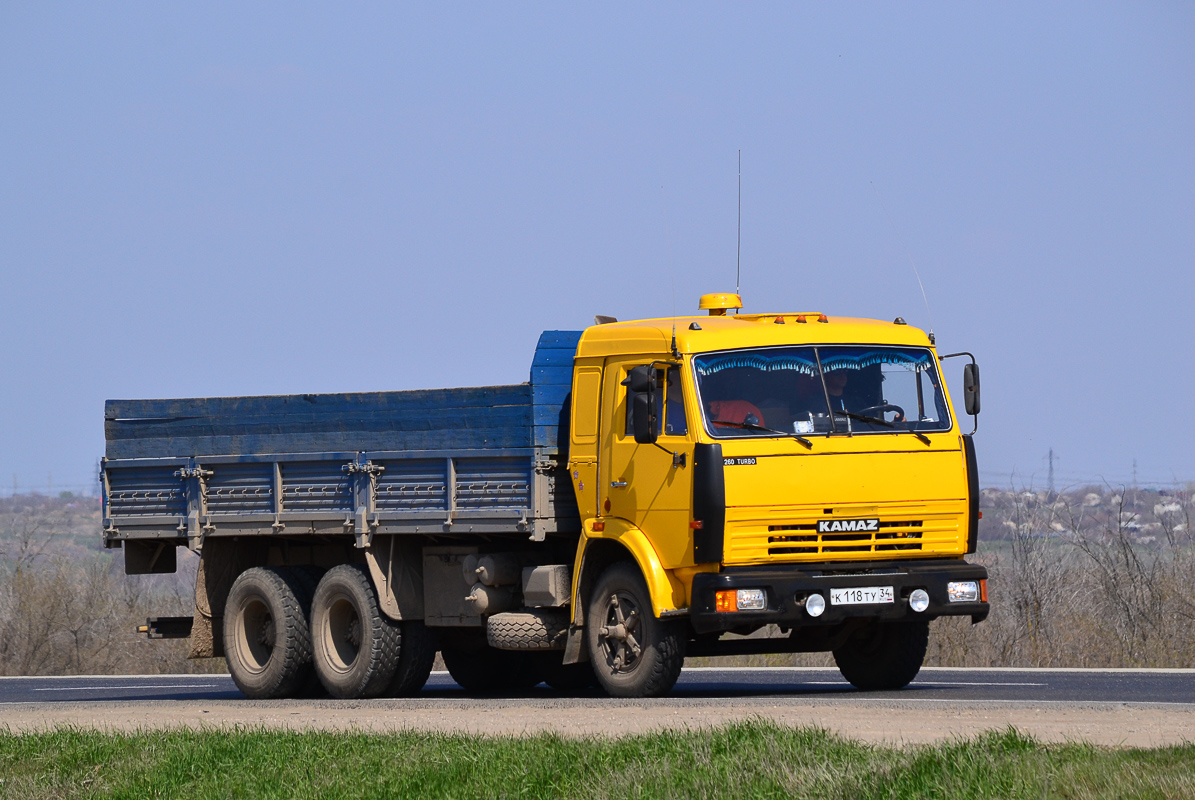 Волгоградская область, № К 118 ТУ 34 — КамАЗ-53212