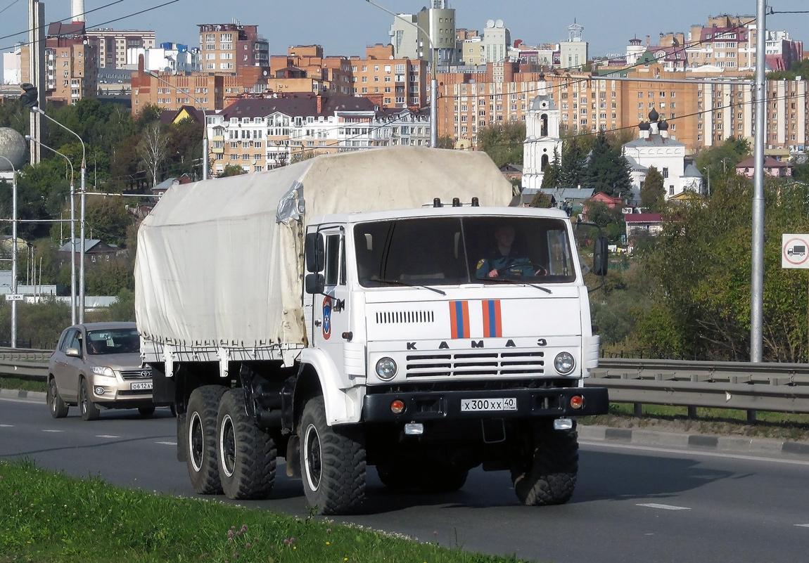 Калужская область, № Х 300 ХХ 40 — КамАЗ-43101