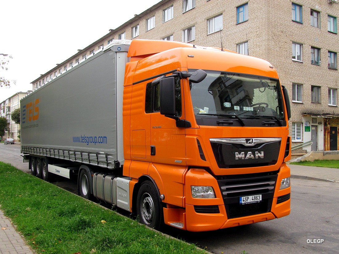 Чехия, № 4SP 4863 — MAN TGX ('2016) 18.460