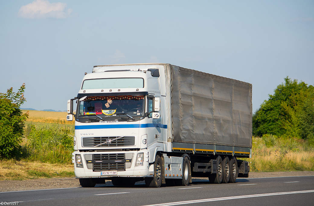 Закарпатская область, № АО 9611 ВК — Volvo ('2002) FH12.440