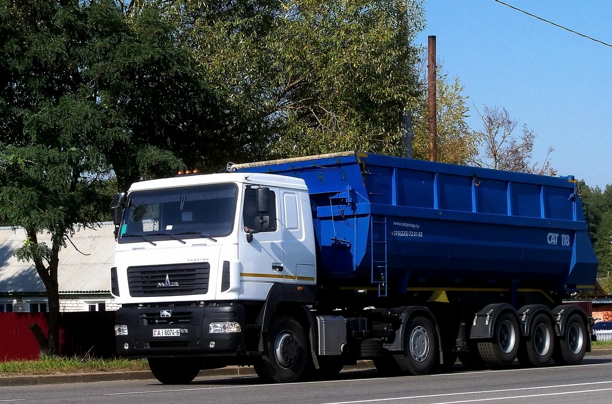 Могилёвская область, № АІ 6074-6 — МАЗ-5440 (общая модель)