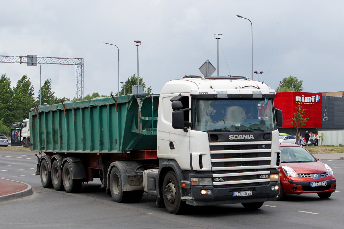 Литва, № JCL 987 — Scania ('1996) R124L