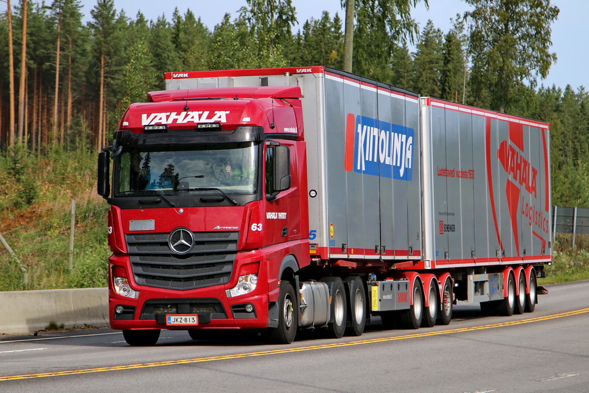 Финляндия, № 63 — Mercedes-Benz Actros ('2011)