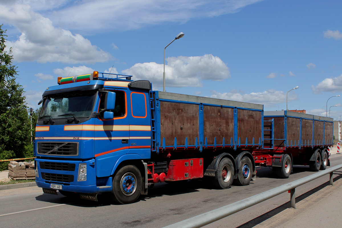 Литва, № HBR 461 — Volvo ('2002) FH12.500