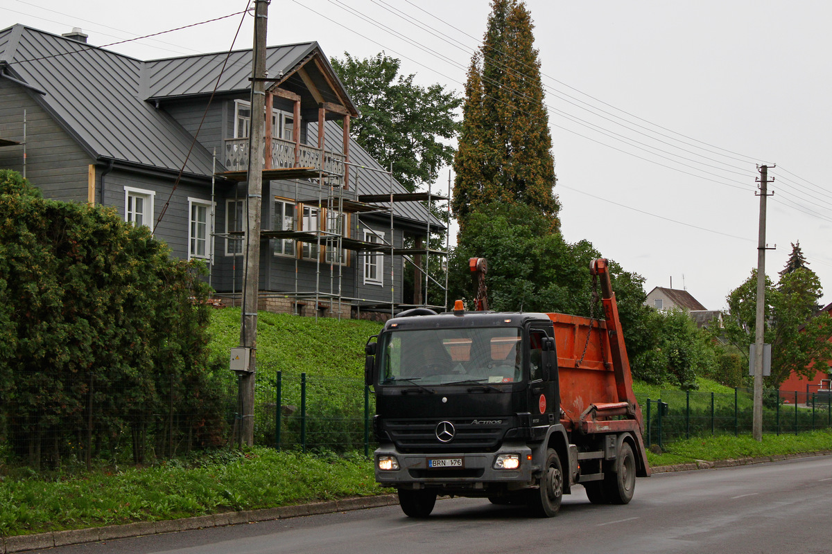 Литва, № BRN 176 — Mercedes-Benz Actros ('2003) 1832