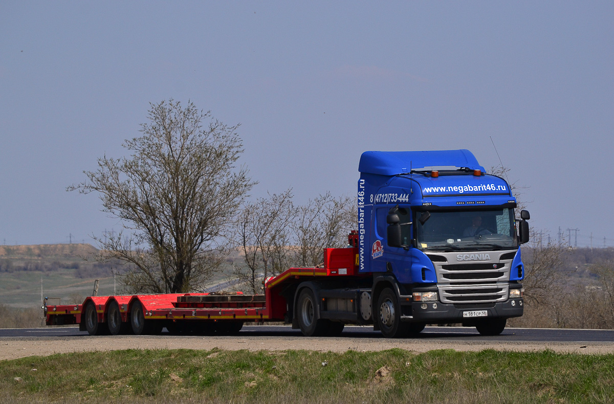 Курская область, № Н 181 СР 46 — Scania ('2011) P400