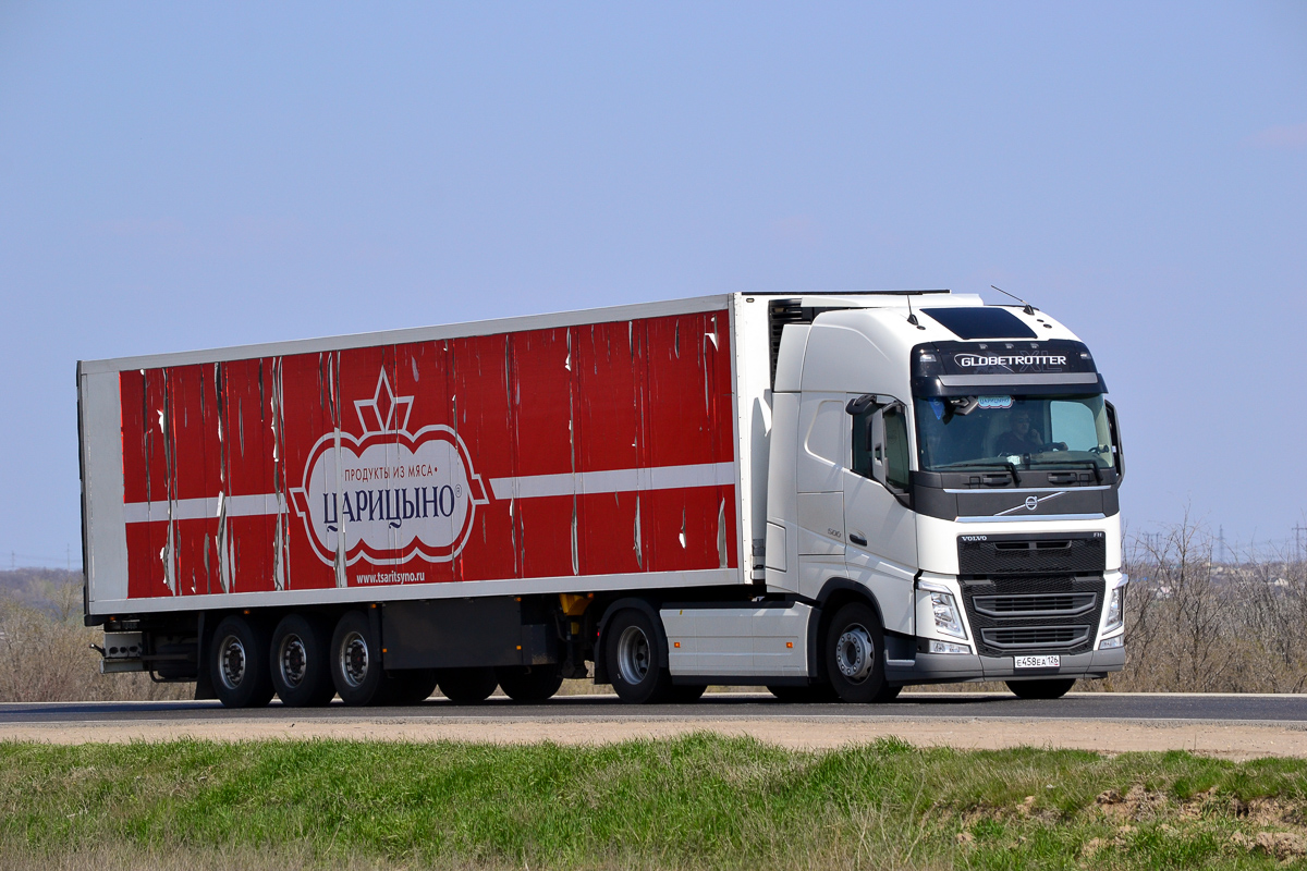 Ставропольский край, № Е 458 ЕА 126 — Volvo ('2012) FH.500