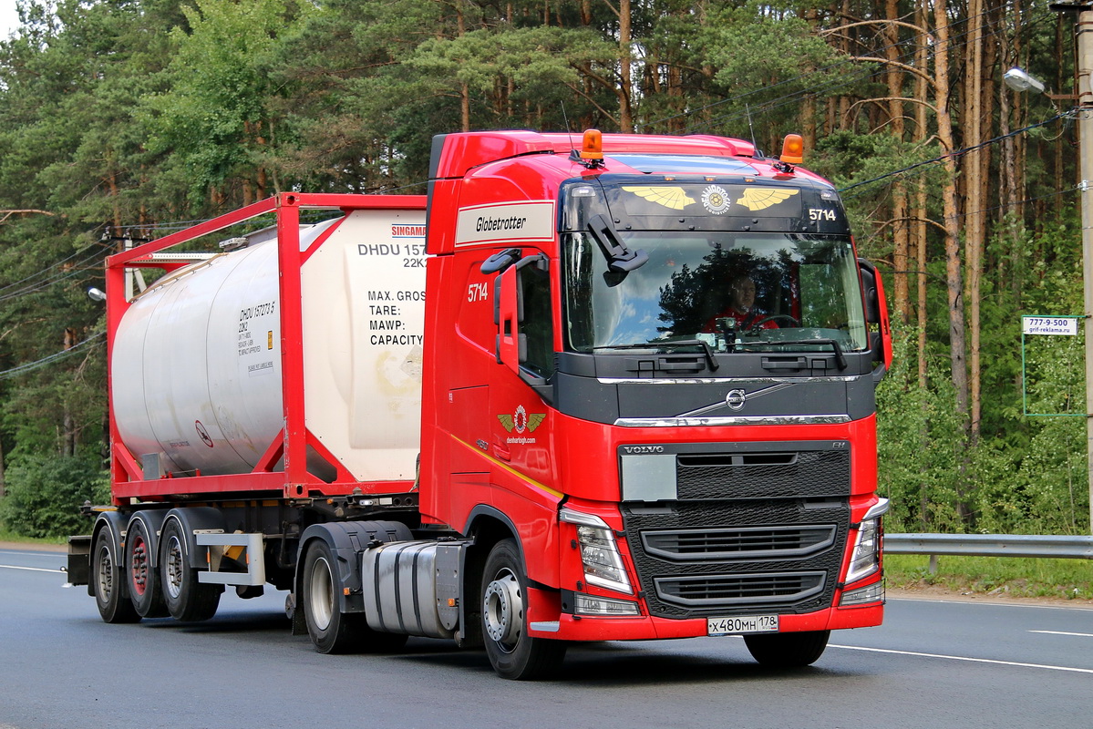 Санкт-Петербург, № 5714 — Volvo ('2012) FH.460 [X9P]