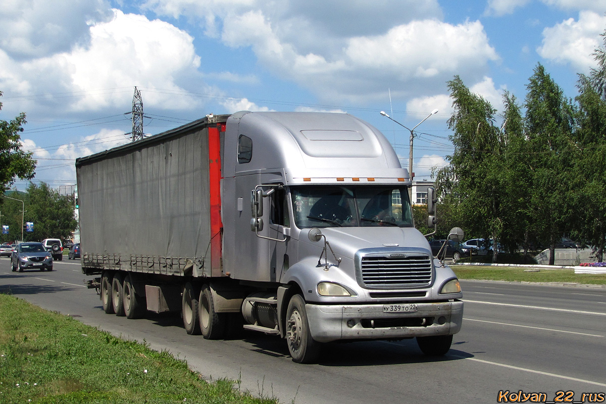 Алтайский край, № У 339 ТО 22 — Freightliner Columbia